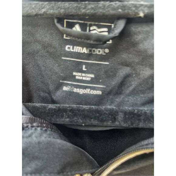 Men’s Adidas Climacool XL Full Zip Windbreaker Jacket Size Large - Picture 5 of 5